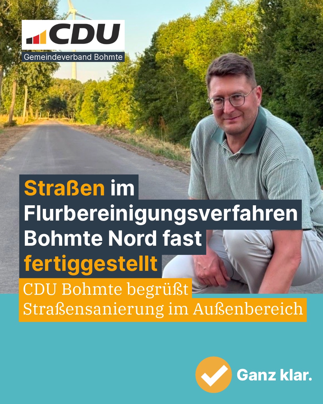 Auf dem Bild: Mathias Westermeyer
